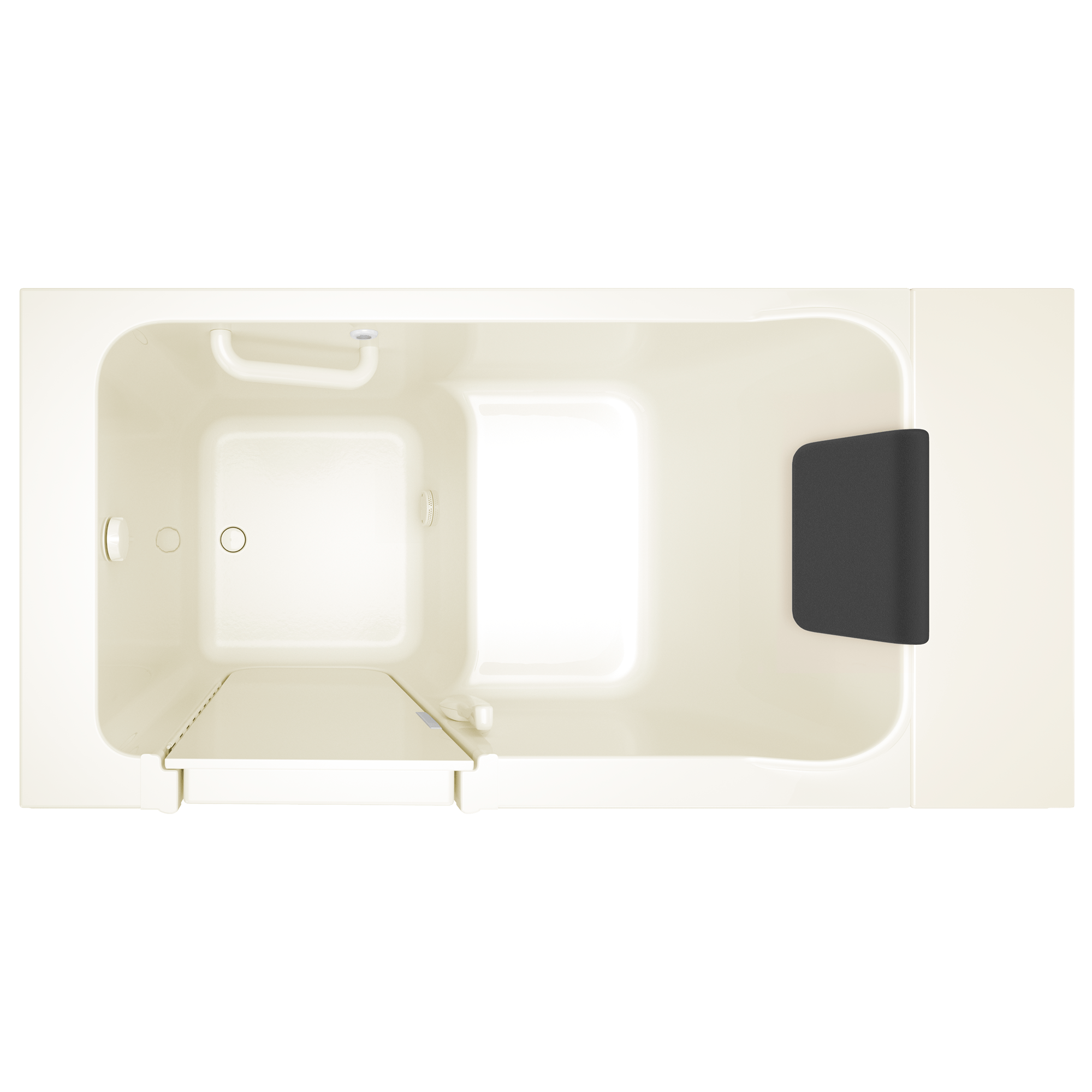 Acrylic Luxury Series 30 x 51 -Inch Walk-in Tub With Soaker System - Left-Hand Drain